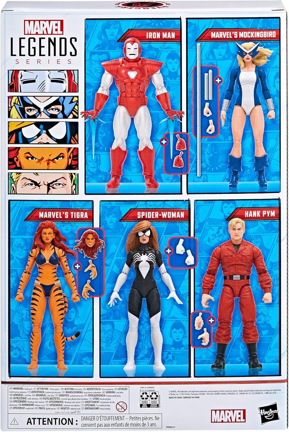 【開封品】マーベルレジェンド 4体セット ハズブロ Amazon.co.jp 限定】 ハズブロ(HASBRO) マーベルレジェンド
