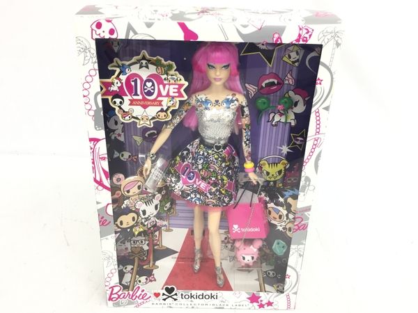 Barbie Tokidoki 10th ブラックラベル バービー人形 フィギュア 中古 