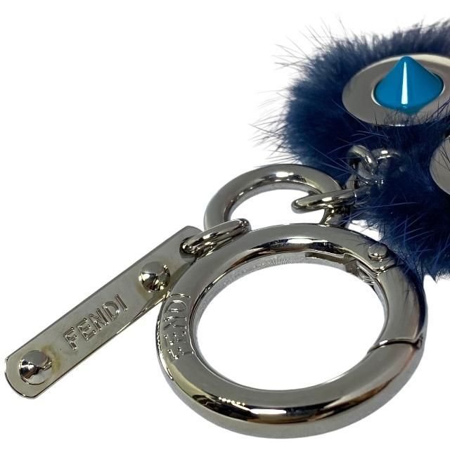 【美品】FENDI フェンディ キーホルダー チャーム ウィッチーズ ファー 日本限定】FENDI フェンディ ウィッチーズ キーホルダー