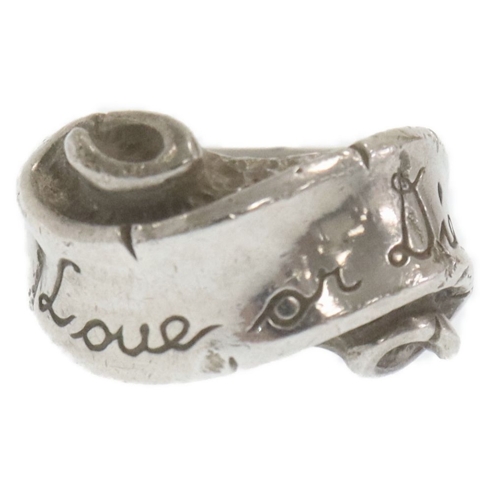 RAT RACE ラットレース メッセージオンリボンリング ナロー シルバー ラットレース - Message On Ribbon Ring / Narrow – RAT RACE