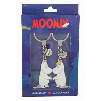 MOOMIN(ムーミン)　キーリングセット　ムーミンとスノークのおじょうさん　TMF100262