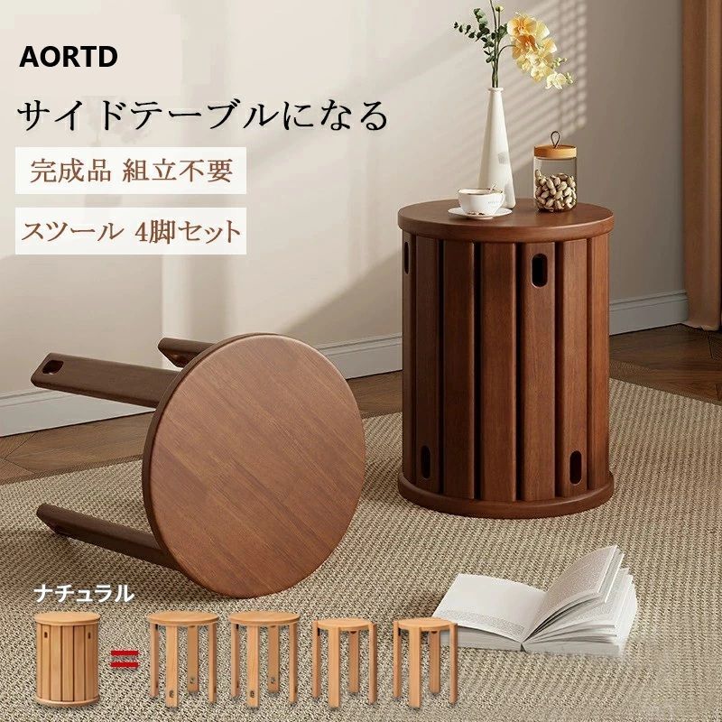 木目調 サイドテーブル 2段棚 男前インテリア 40×40×高さ51センチ 木目調 サイドテーブル 2段棚 男前インテリア 40×40×高さ51セ