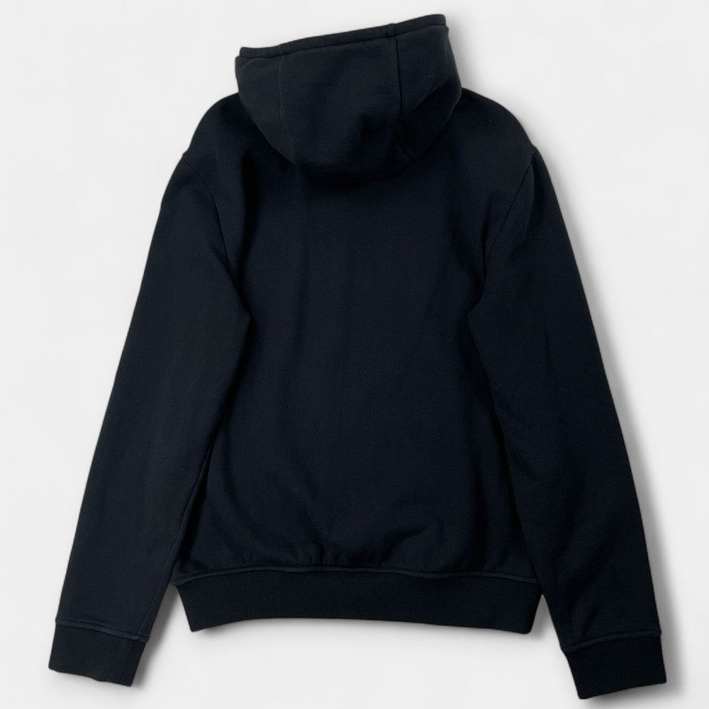 HERMES エルメス シュバルホース レザーパッチ プルオーバー 裏起毛