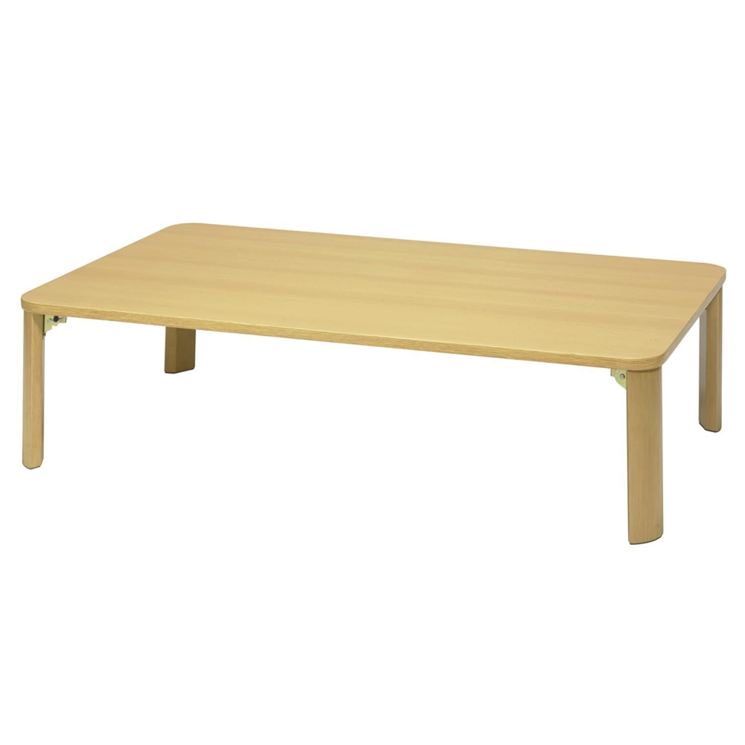 【人気商品】折りたたみテーブル ブラウン 120×75cm 永井興産 NK-0127