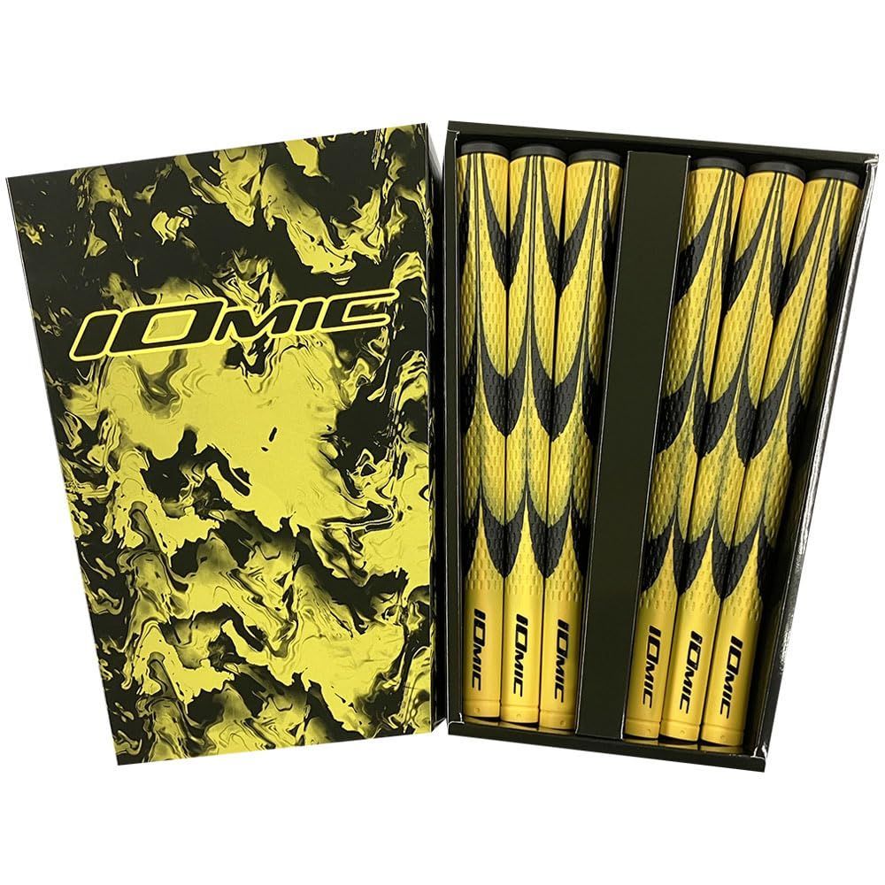 IOMIC（イオミック）記念セールギフト (1) Sticky Opus3 1.8 M60 / 48±2g イエロー×ブラック 13本セット バックライン有