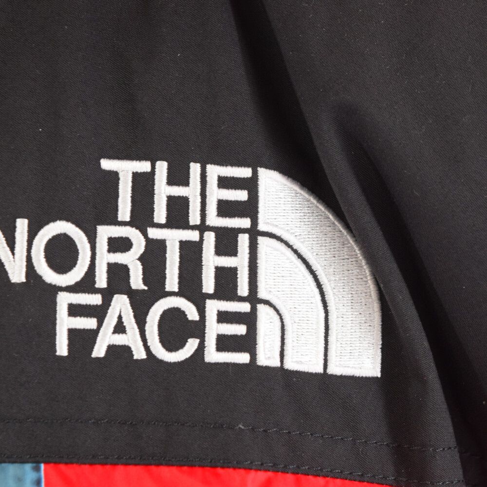 SUPREME (シュプリーム) ×THE NORTH FACE(ザ ノースフェイス) 19AW STATUE PRINT Baltoro  Jacket スタチュープリント バルトロ ダウンジャケット レッド/ブルー ND919011