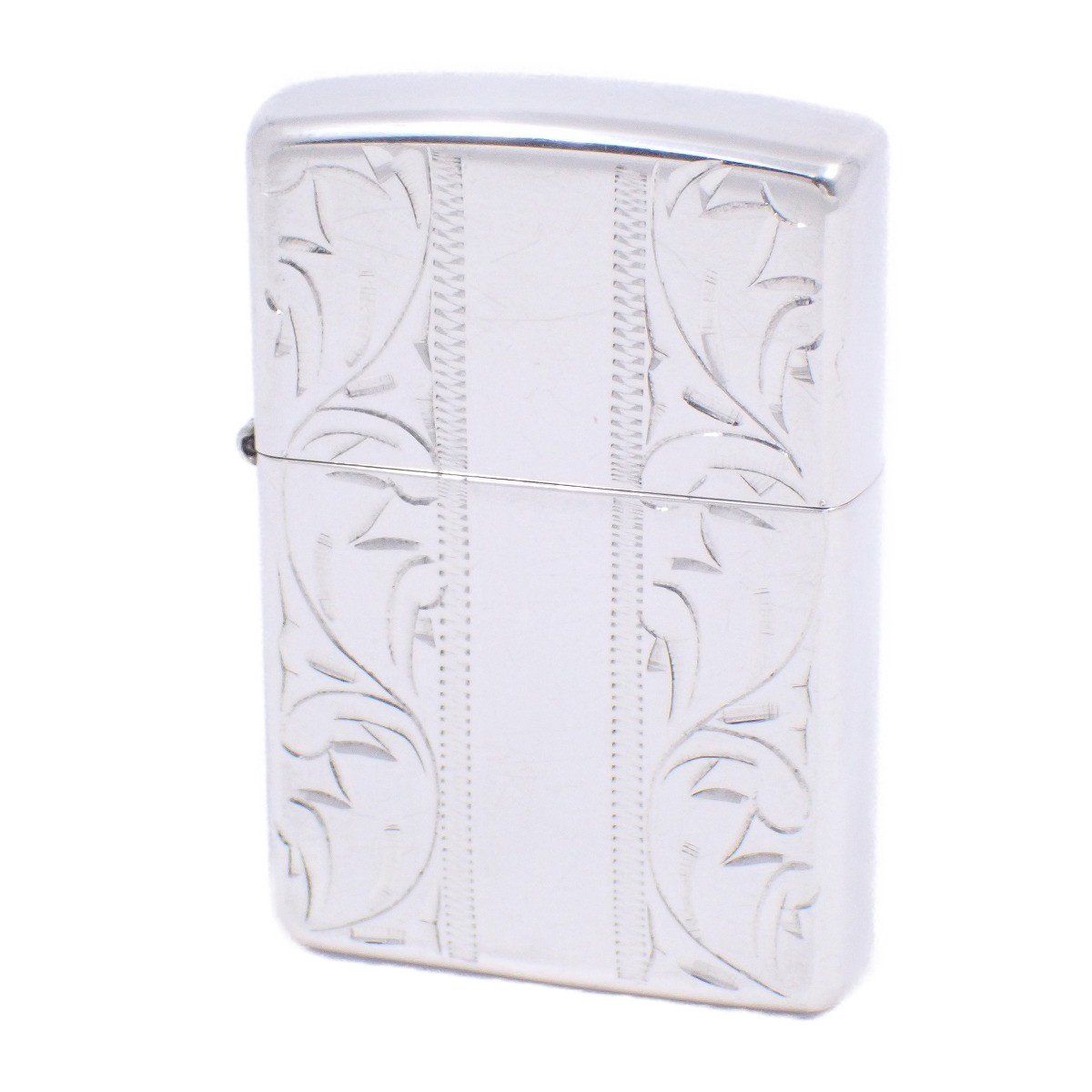 ZIPPO ジッポー オイルライター スターリングシルバー 2003 唐草 いおき質店