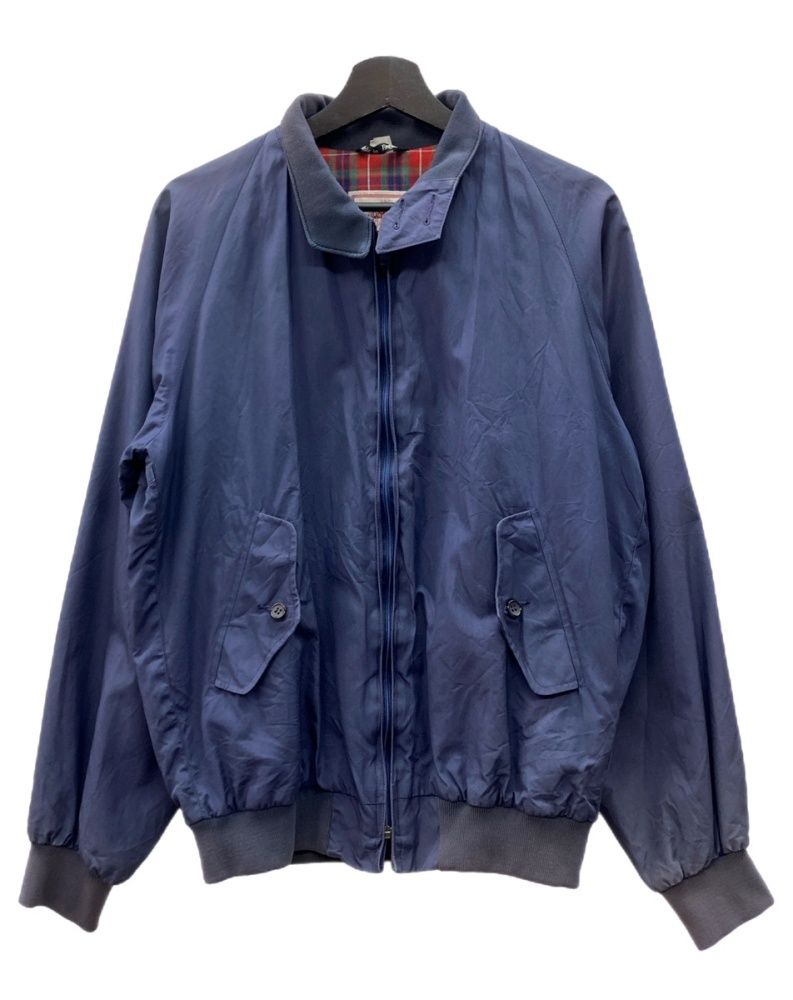 【美品】バラクータ　G9　ハリントンジャケット　裏地チェック柄　ネイビー　M BARACUTA 【セール価格】 バラクータ G9 マドラスチェック