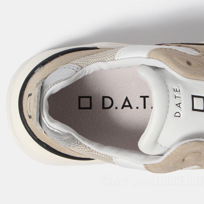 【新品未使用】 D.A.T.E. デイト スニーカー FUGA DRAGON フーガドラゴン シューズ 靴 W381FGDRIK 【サイズ40：26cm/IVORY-PINK】