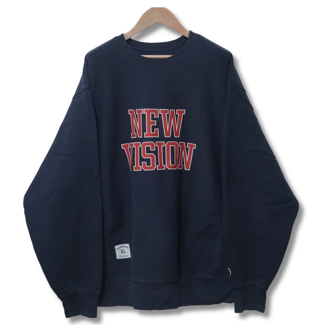 thisisneverthat ネイビー スウェット Lサイズ　トレーナー　美品 thisisneverthat ネイビー スウェット Lサイズ トレーナー 美品