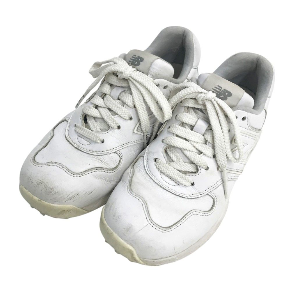 NEW BALANCE GOLF ニューバランス UGS1400P ゴルフシューズ PEARLY GATES  ホワイト系 22.5 [240101477615] ゴルフウェア レディース ストスト NEW BALANCE GOLF ニューバランス UGS1400P ゴルフシューズ