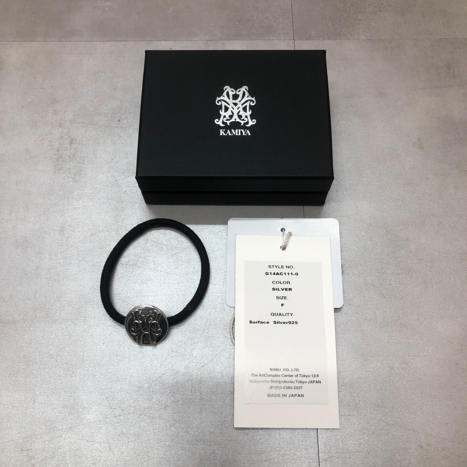 参考上代27500円 未使用品 KAMIYA KMY Concho Bracelet コンチョ