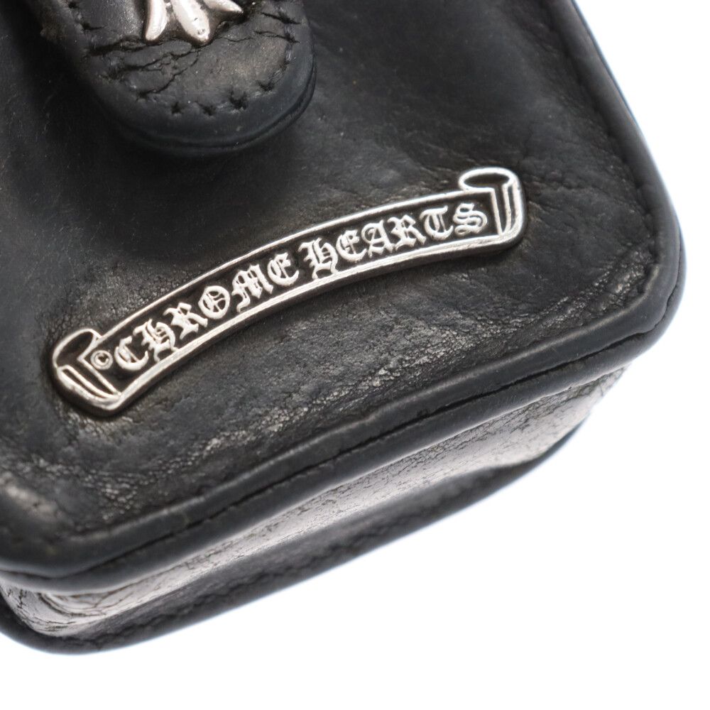 CHROME HEARTS (クロムハーツ) BLT POUCH CIGARETTE CASE クロス付き  