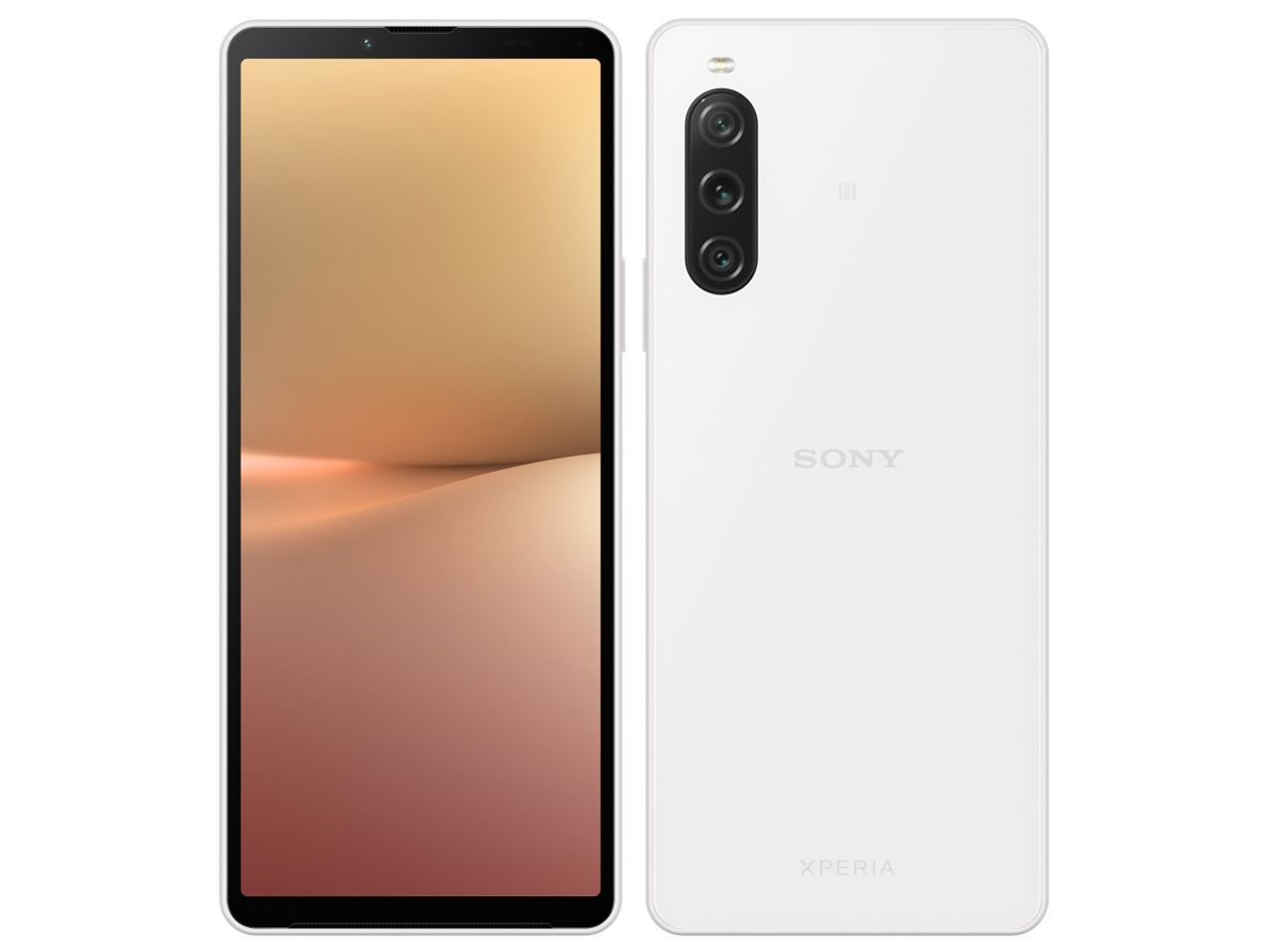 【送料無料】セイモバイル★Softbank SIMフリー Xperia 10 V ホワイト A302SO 本体 未使用品 白ロム