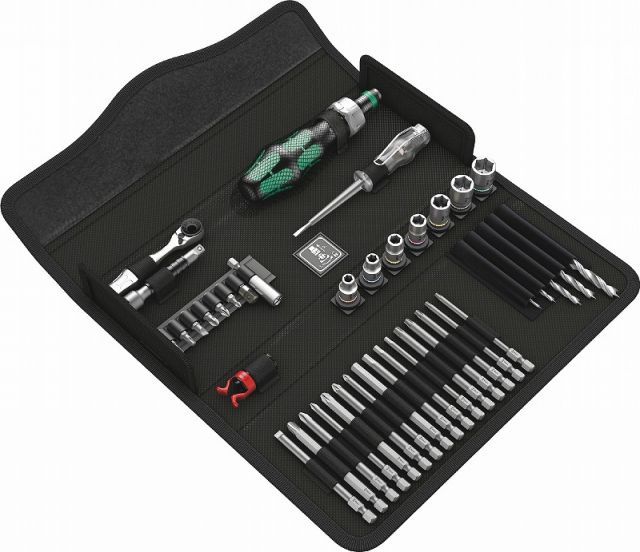 Wera差替式メンテナンスセット(木工最適)KK H1 Woodcraft 135939