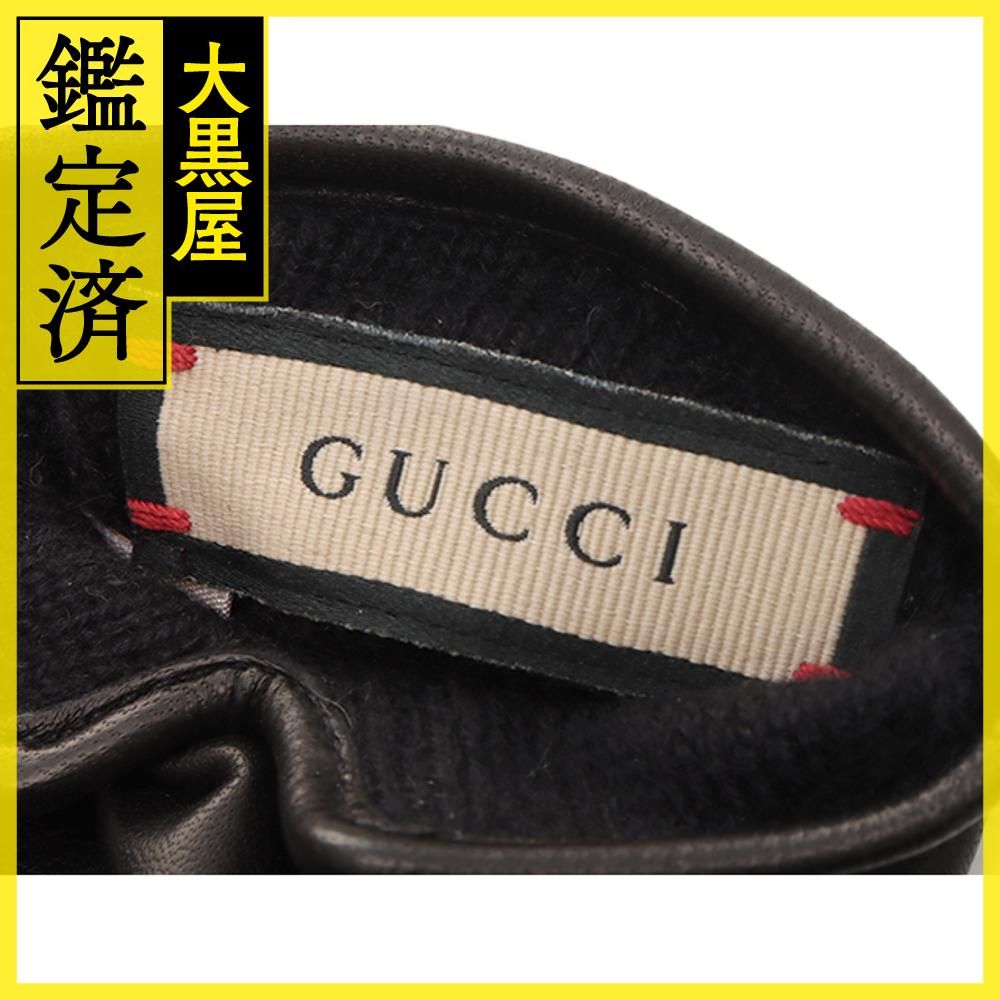 GUCCI グッチ 手袋 ホースビットグローブ ブラック 603635 【472】AM - メルカリ