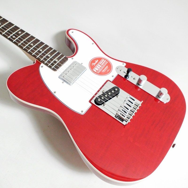 Squier by Fender Affinity Series Telecaster FMT SH Crimson Red Transparent〈スクワイア フェンダー〉