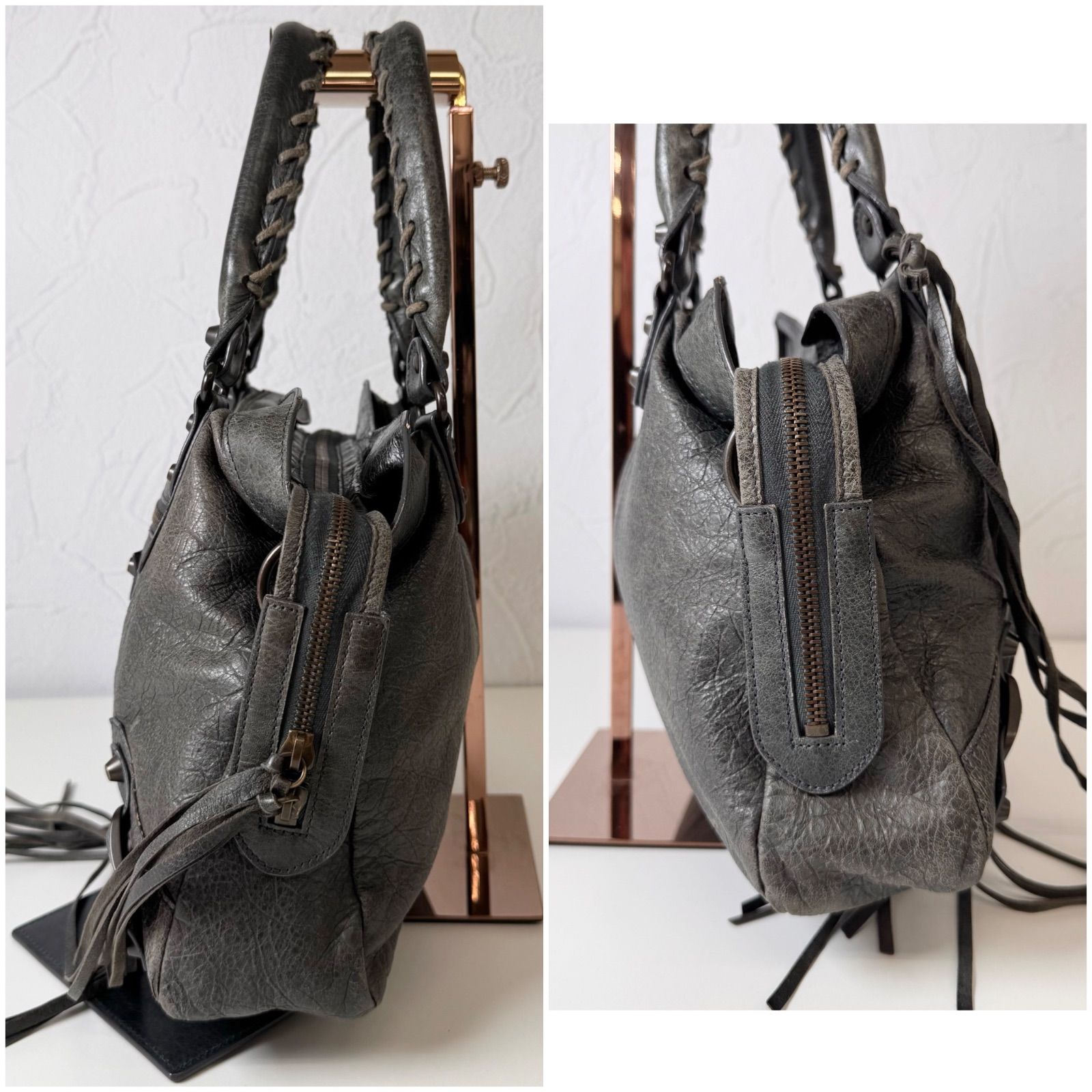 BALENCIAGA バレンシアガ ザ・シティ ハンドバッグ BALENCIAGA バレンシアガ ザ・シティ ハンドバッグ - メルカリ