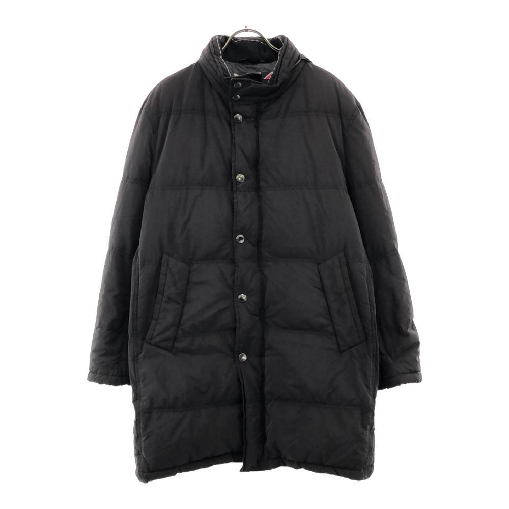アクアスキュータム フード付き ダウンコート LL ブラック Aquascutum メンズ