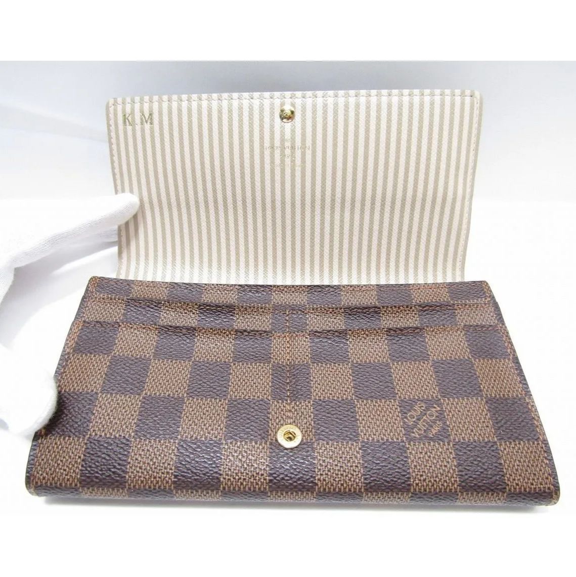 併売商品※LOUIS VUITTON【ルイヴィトン】ポルトフォイユサラ ダミエ