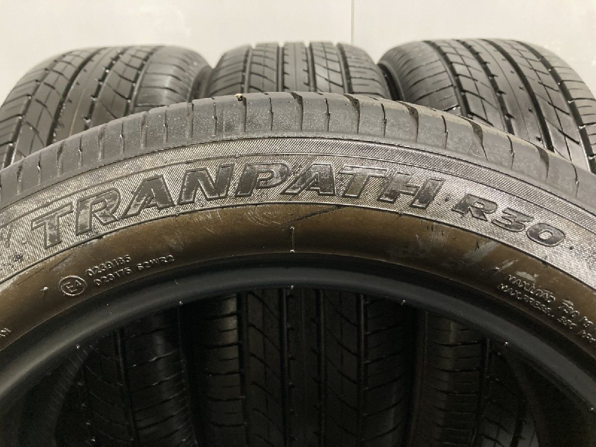 走行短め TOYO TRANPATH R30 235/50R18 18インチ 夏タイヤ 4本 ヴェルファイア アルファード レクサスLS等　(MTS253)