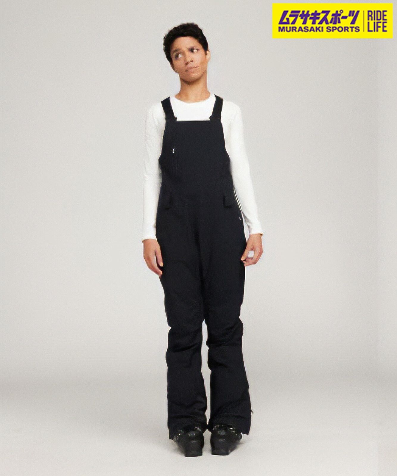 【ムラスポ公式】新品 ROXY ロキシー スノーボード ウェア パンツ レディース ビブパンツ ゴアテックス GORE-TEX STRETCH PRISM BIB PT 24-25モデル