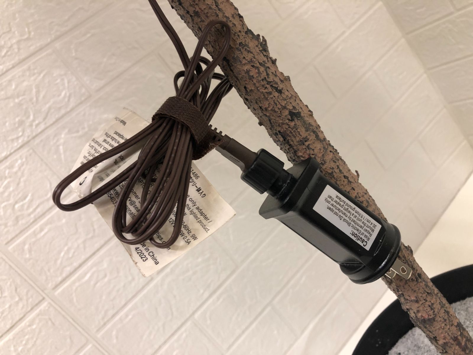 展示品！LEDライト付き ノルディックツリー 高さ182センチ