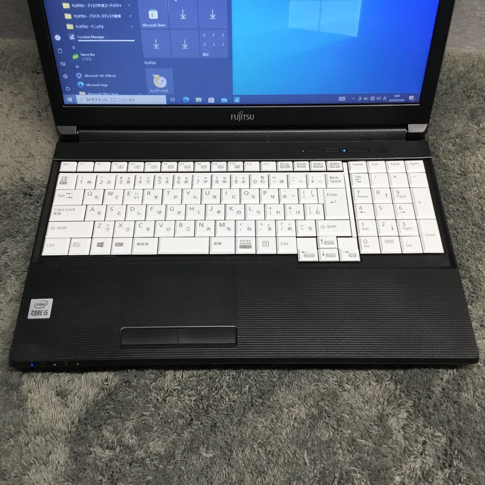 ⑥ FUJITSU LIFEBOOK A5510/FX i5 10210U メモリ8GB SSD 256GB