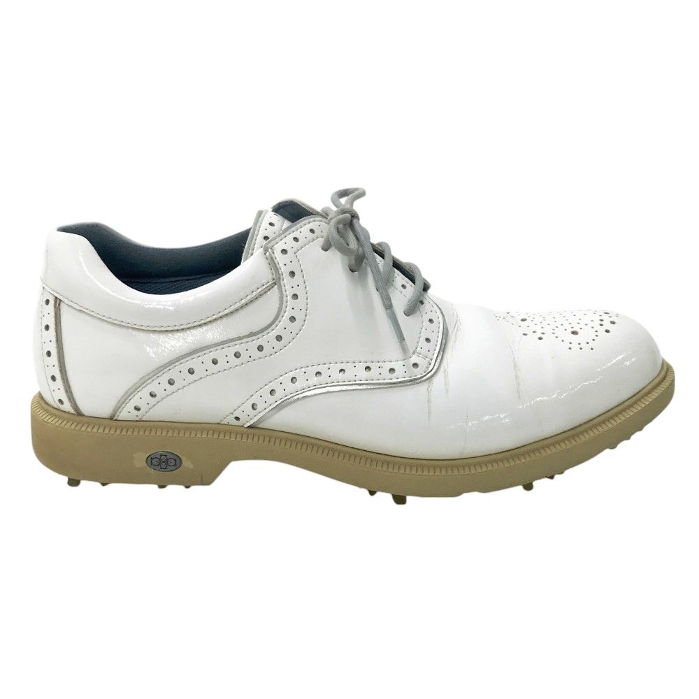aJADE アジェイド AJM-002 ゴルフシューズ HARMAN ホワイト系 25