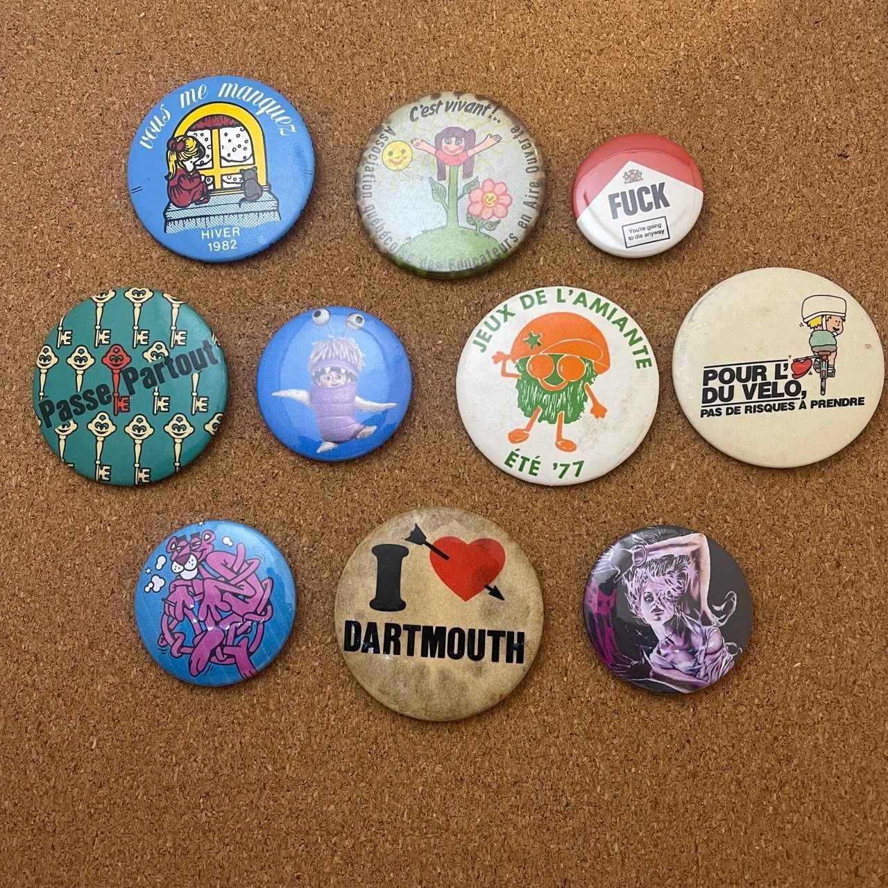 缶バッジ ビンテージ アンティーク BS 50s ~ 60s 70s 80s 90s 00s 小物