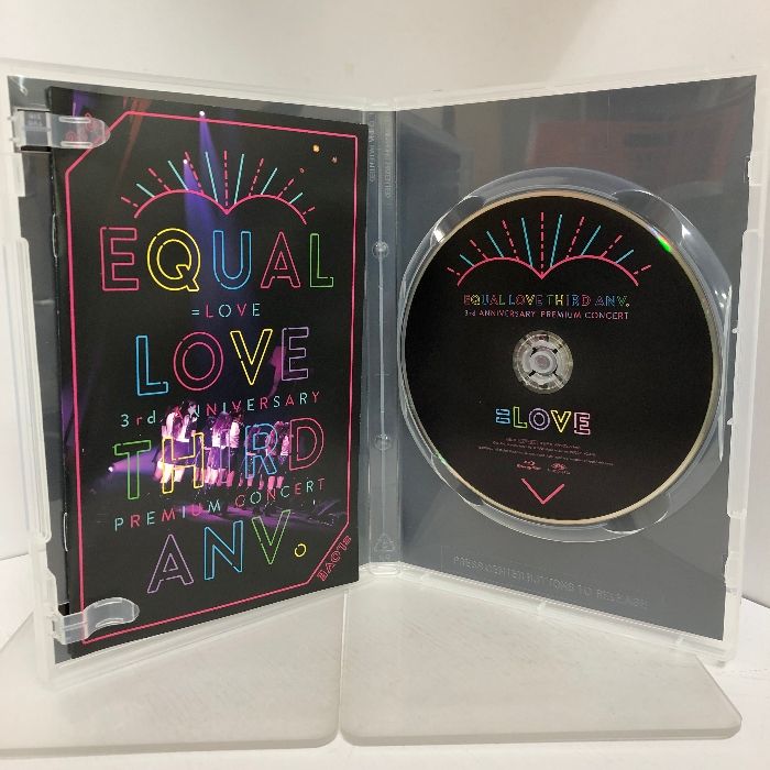 LOVE EQUAL LOVE THIRD ANV. 3rd ANNIVERSARY PREMIUM CONCERT Blu-ray