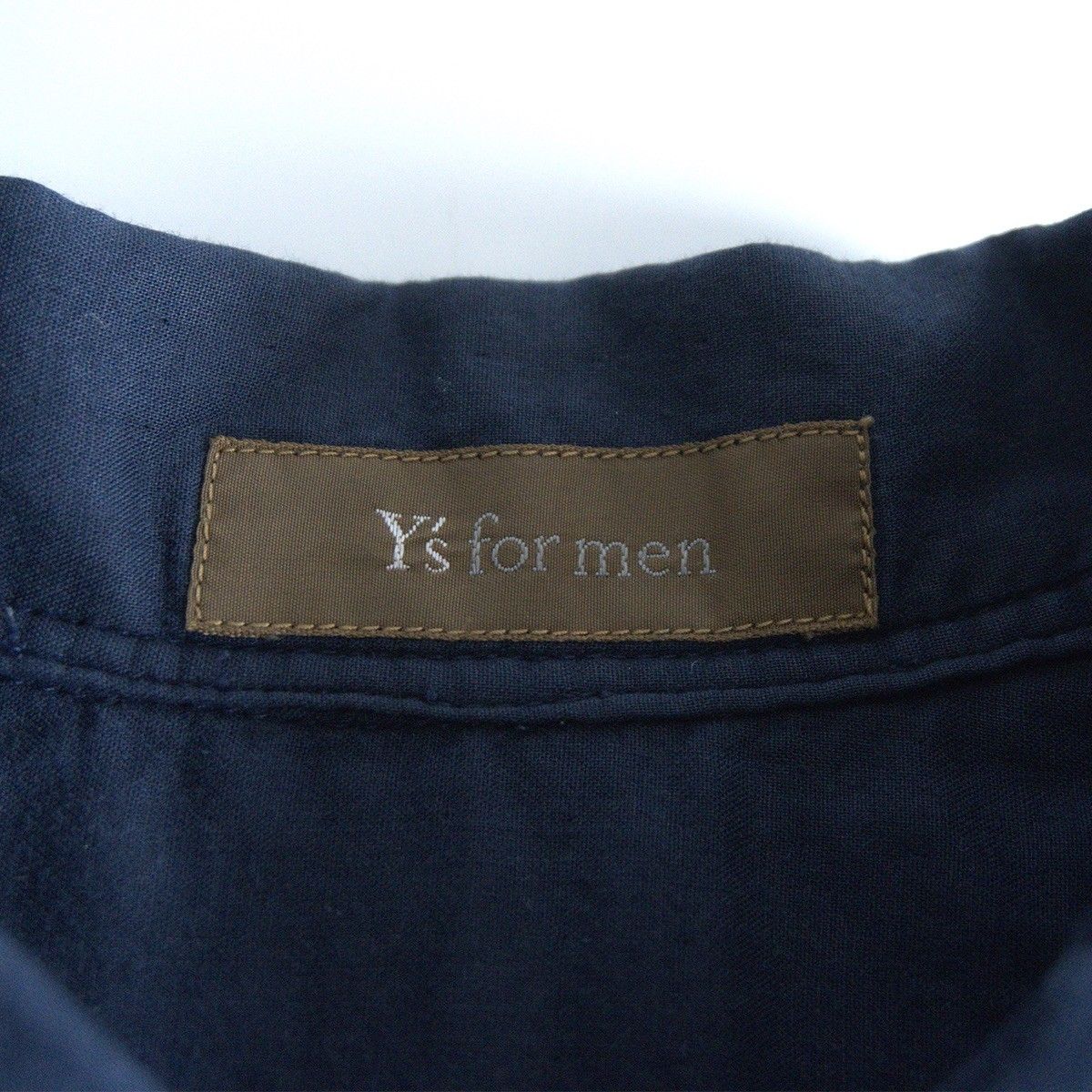 アーカイブ Y s for men ミリタリー シャツ YOHJI YAMAMOTO ワイズフォーメン ネイビー 25090595