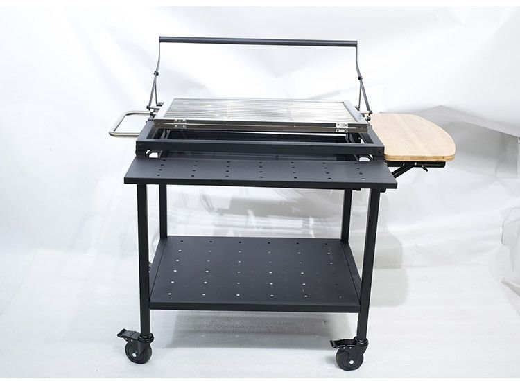 大型 ひっくり返し式 ステンレス製 バーベキューグリル 折りたたみ式 ポータブル炭焼き肉器 防錆 BBQグリル シリーズ ZZ 520