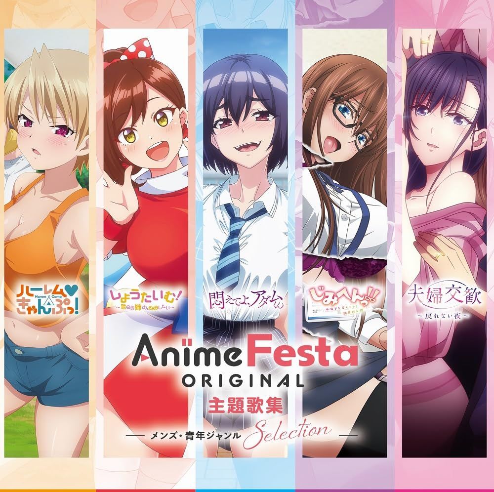新品未開封】AnimeFestaオリジナル 主題歌集 -メンズ、青年
