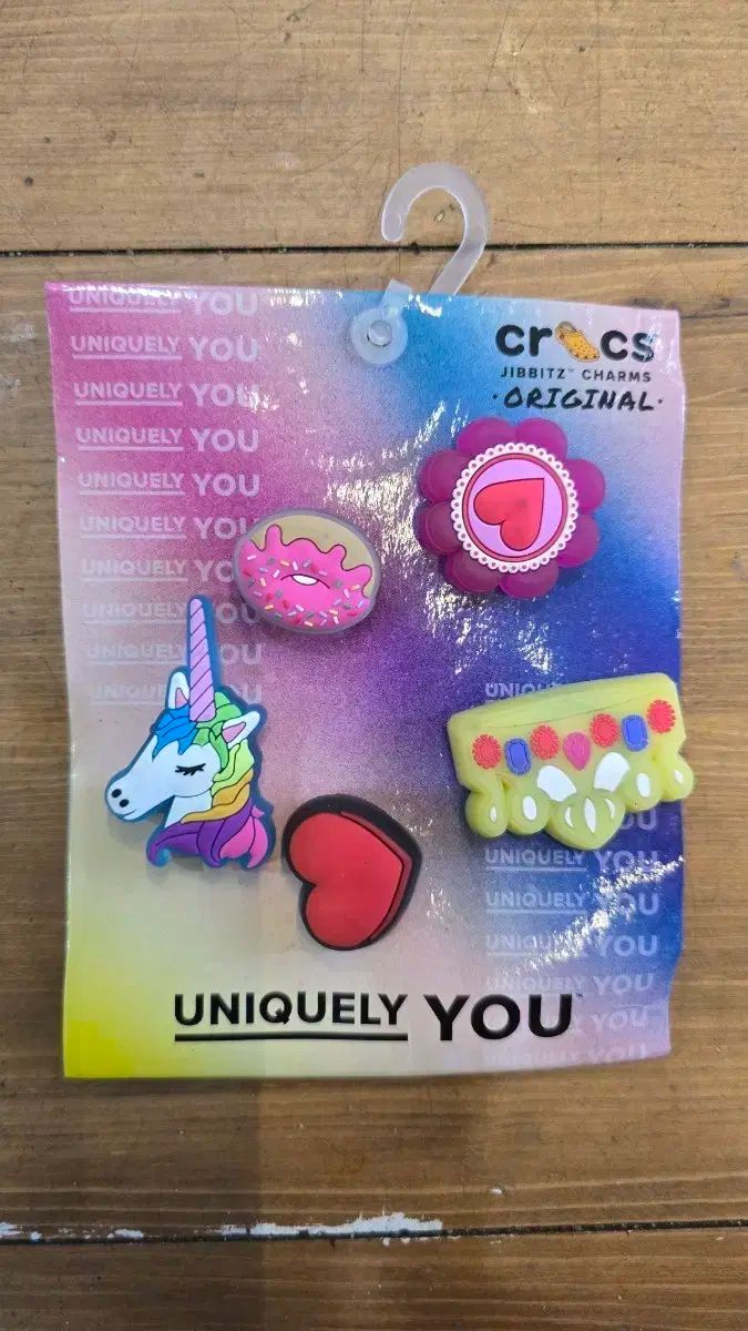 クロックス グビッツ セット ユニコーン ハート ドーナツ