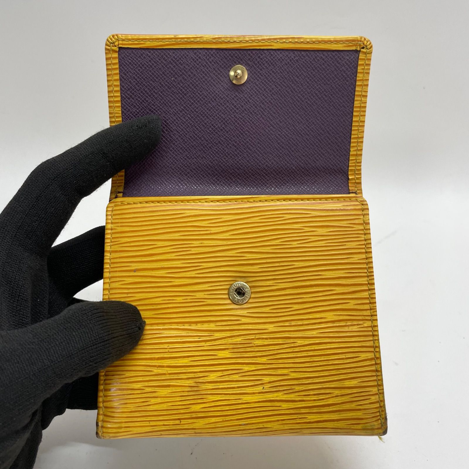 LOUIS VUITTON ルイヴィトン 三つ折財布 イエロー エピ トレゾール 楽天市場】【財布】LOUIS VUITTON ルイ ヴィトン エピ ポルト