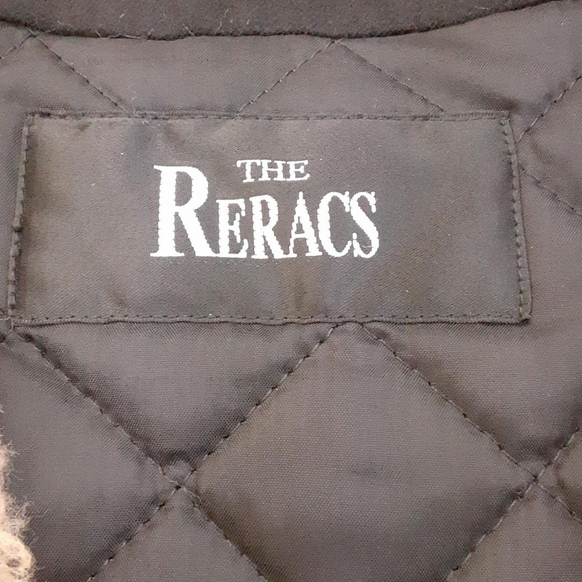  THE RERACS リラクス ベスト レディース - ブラウン ファー 中綿 ロング丈 ベスト ジレ ベスト ジレ ビスチェ