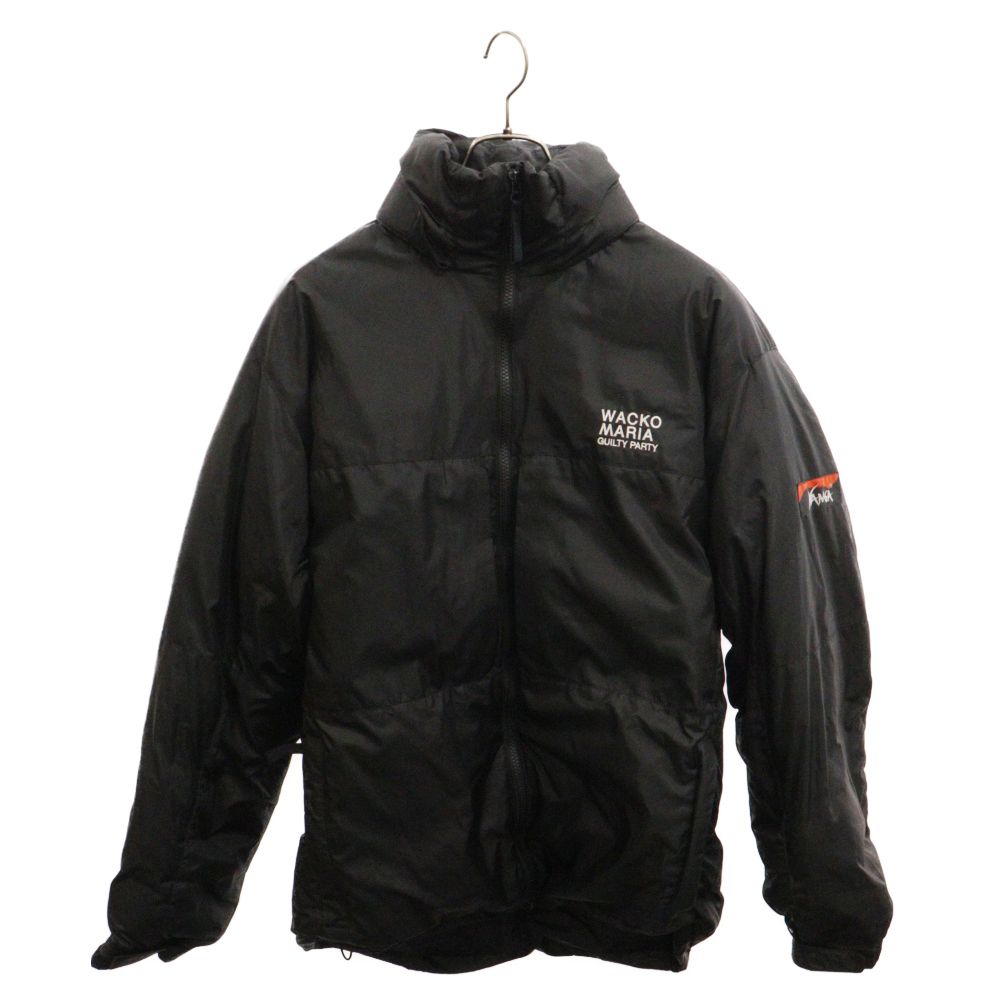 WACKO MARIA (ワコマリア) 22AW × NANGA DOWN JACKET TYPE-2 ナンガ ジップアップ ダウンジャケット  ブラック 22FW-WMO-NA03 - メルカリ