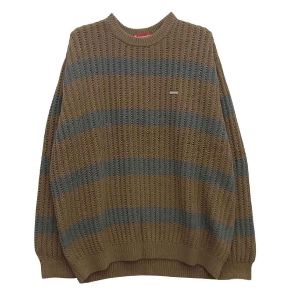 Supreme シュプリーム 25SS Loose Gauge Stripe Small Box Sweater ルーズゲージ ストライプ スモールボックス セーター ニット 新古品