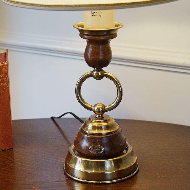 テーブルランプ アンティーク カパーニ社 古木使用 イタリア製 卓上