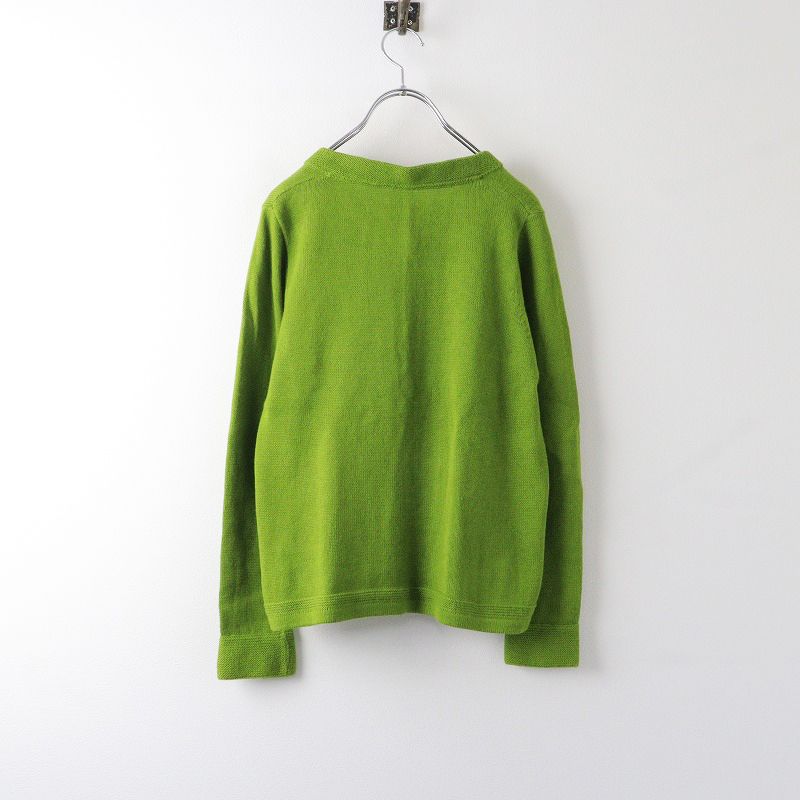 パラスパレス pal'las palace リネン コットン スタンドカラー ニット