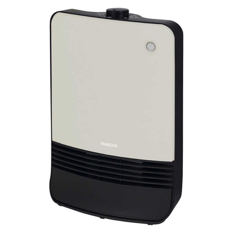 未開梱 ヤマゼン 人感センサー搭載 セラミックファンヒーター 1200Wハイパワー 速暖タイプ 転倒オフ機能付 YKDSF-TK122