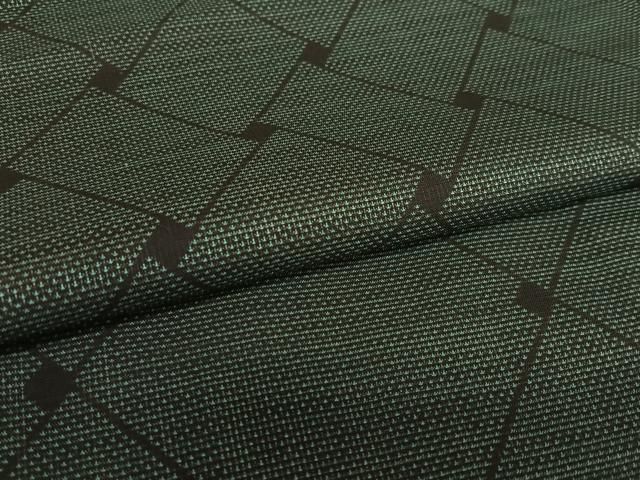 平和屋着物○本場大島紬 カタス7マルキ 網目文 正絹 逸品 AAAY6560zg