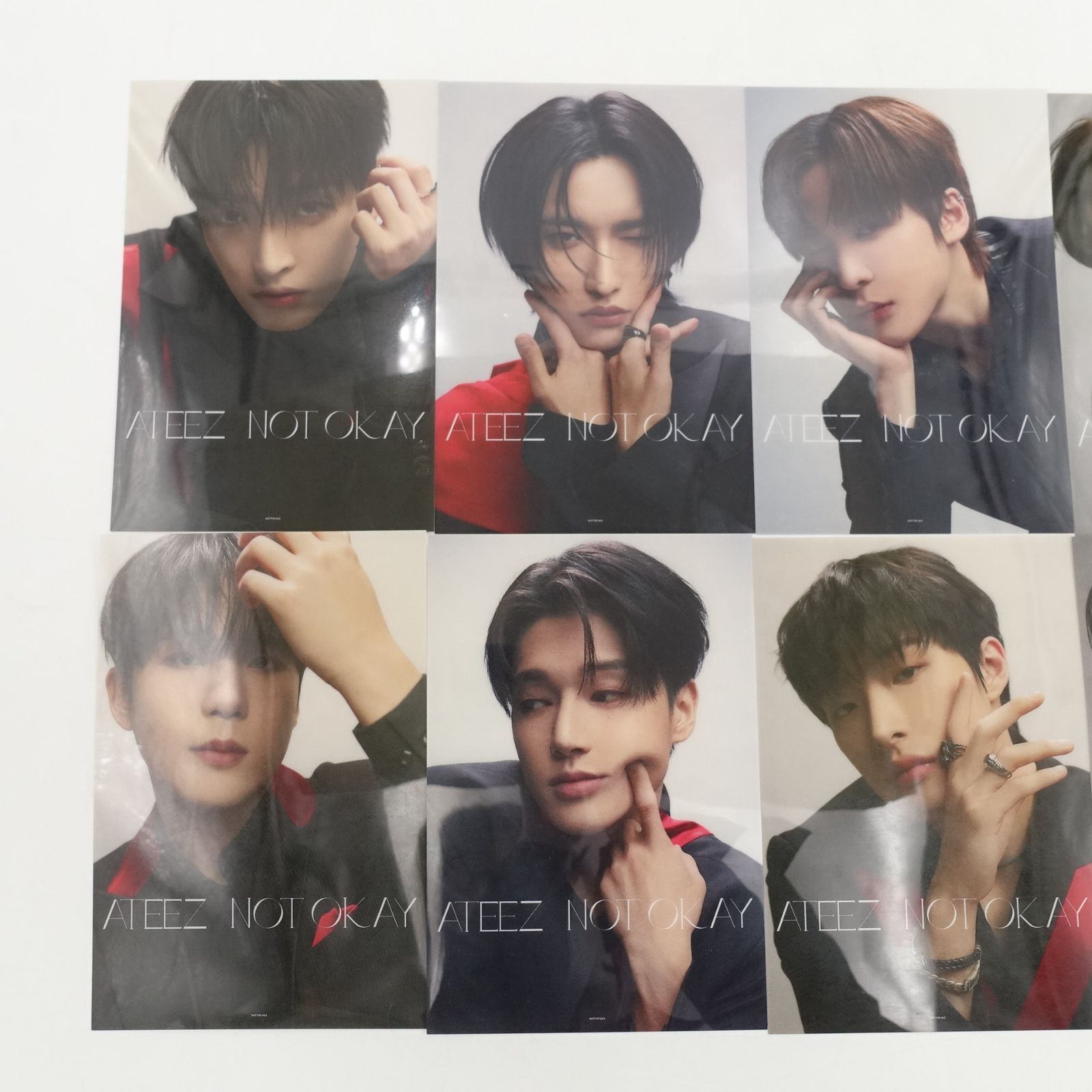 ATEEZ 未開封 ソロ盤 NOT OKAY 8形態 ユニバ特典 トレカ コンプ ATEEZ JAPAN 3RD SINGLE「NOT OKAY」2024年2月28日（水