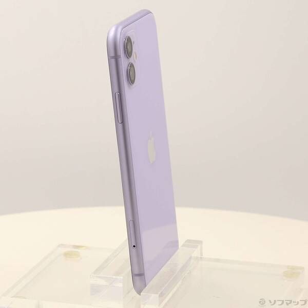中古品〕 iPhone11 128GB パープル MWM52J／A SIMフリー【258