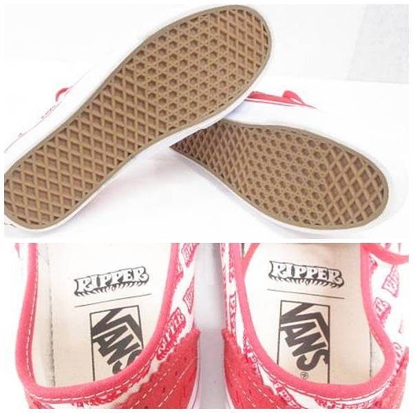 バンズ VANS × RIPPER MAGAZINE 美品 スケータースニーカー 靴