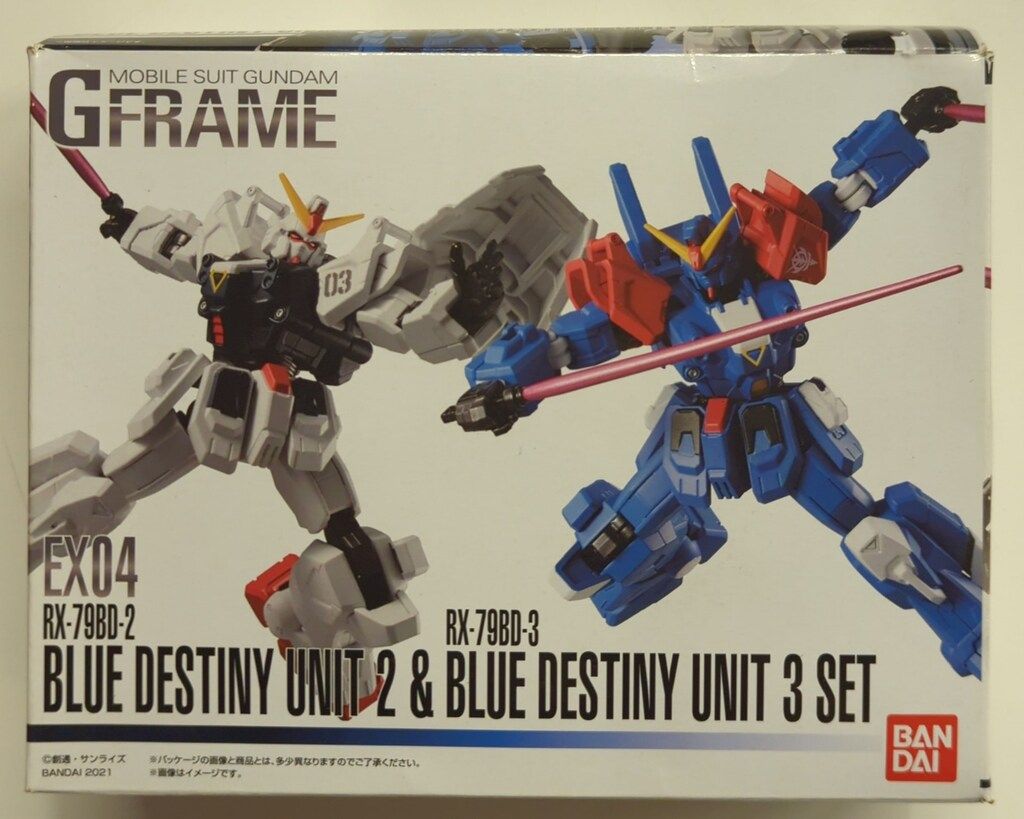 G-フレーム EX04 ブルーディスティニー 機動戦士ガンダム Gフレーム EX04 ブルーディスティニー2号機