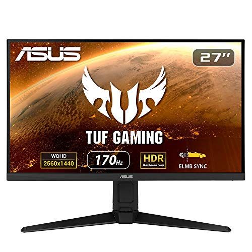 ASUS ゲーミングモニター TUF Gaming VG27AQL1A 27インチ|WQHD|IPS|170Hz|1ms