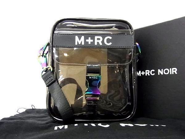M+RC NOIR GHOST PVC BLACK ショルダーバッグ
