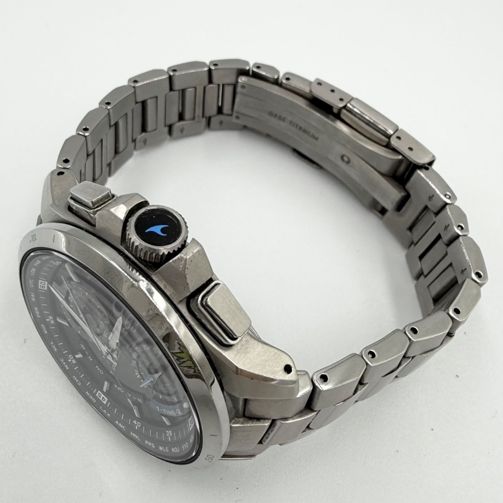 カシオ オシアナス ソーラー電波 OCW-T1010 チタン メンズ 時計 CASIO 